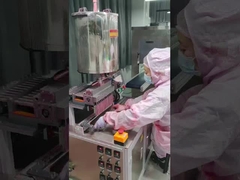 Línea de producción de lápiz labial 12 agujeros Máquina automática de llenado de lápiz labial de dos barriles