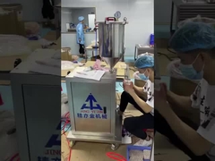 Máquina automática de llenado de brillo para labios SUS304 con una sola cabeza vertical