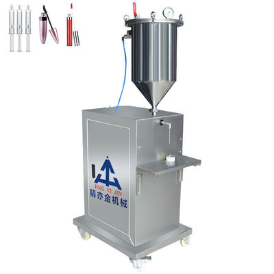 calidad  Vertical Pressurized Hydrogel Masccara and Lipgloss Filling Machine For Quantitative Filling fábrica
