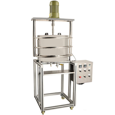 Línea de producción de lápiz labial Material de lápiz labial Agitación y calefacción Cubo de acero inoxidable 50L