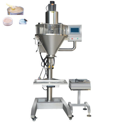 SS304 Máquina de fabricación de polvo cosmético que llena con una balanza electrónica