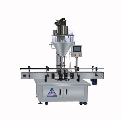 5-40 botellas / min Máquina de fabricación de polvo cosmético automática