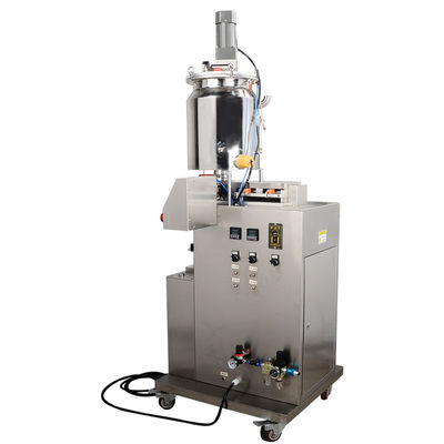 Máquina de llenado de máscara con doble cabeza Máquina de llenado vertical Calificación cuantitativa