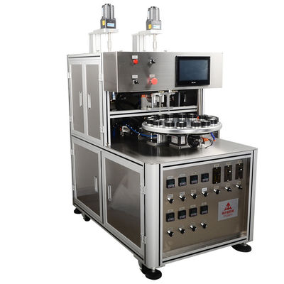 Máquina de llenado de frascos de crema de doble color con motor de CA