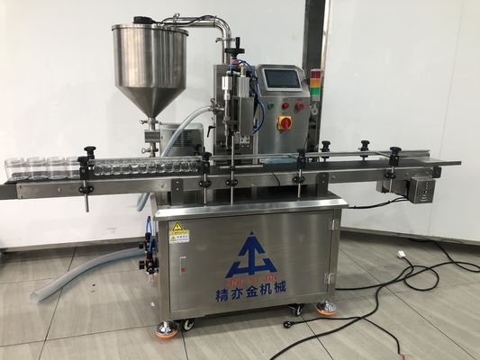 Máquina de llenado de crema automática de una sola cabeza Velocidad de llenado rápida