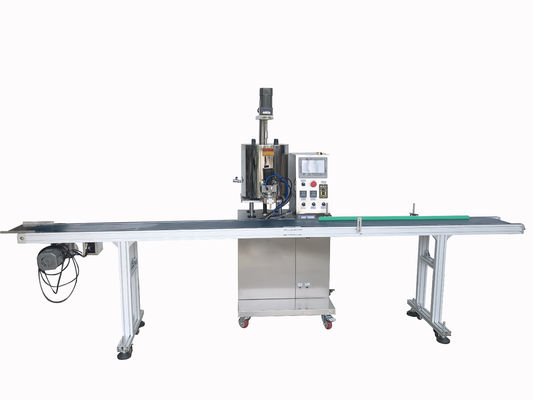 Máquina automática de llenado de crema de cabeza única con cinta transportadora de agua de 3000x200 mm