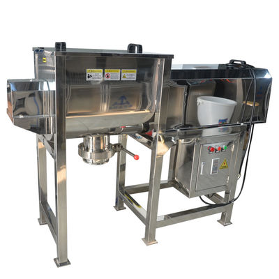 1800-2400 botellas / hora Máquina de fabricación de polvo cosmético mezcladora ISO