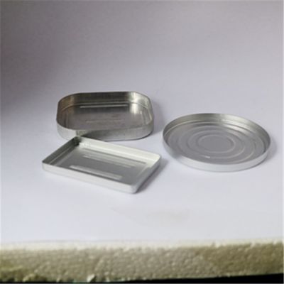 Plata línea de producción automática personalizada plato de aluminio para la cena para la sombra de ojos