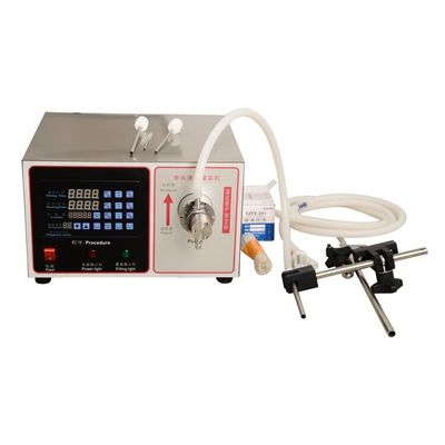 Máquina de llenado con bomba de engranajes semiautomática 1 ml-500 ml Volumen de llenado