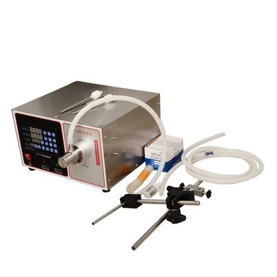 Máquina de llenado con bomba de engranajes semiautomática 1 ml-500 ml Volumen de llenado