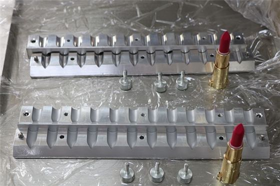 Pájaro con pico congelado mate Molde de lápiz labial personalizado 12 agujeros ISO