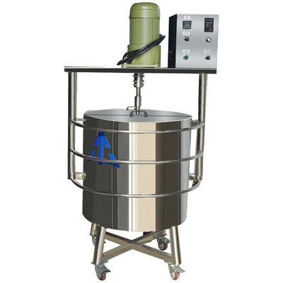 Máquina de mezcla de lápiz labial de 100L Agitación Fusión Calentamiento compartimentado
