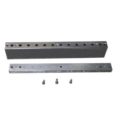 3-5 moldes por minuto Línea de producción de lápiz labial 12 agujeros Kit de molde de lápiz labial