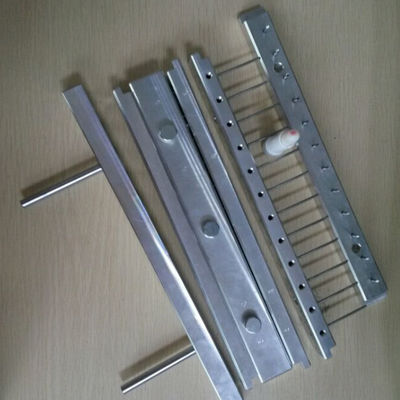 Línea de producción de lápiz labial de aleación de aluminio Diy Molde de lápiz labial 12 agujeros
