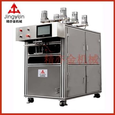 380V 50Hz 9.5KW máquina de llenado de crema cosmética con cinta transportadora