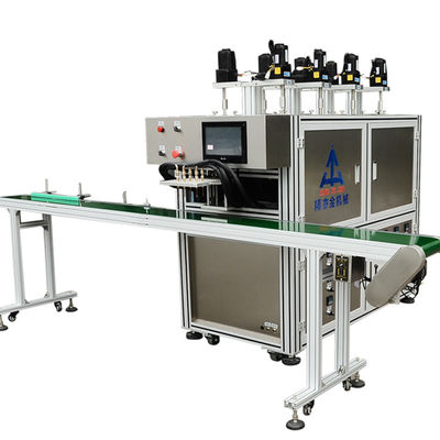 Máquina de llenado de ocho colores para brillo labial 380V 50Hz 13,8KW velocidad de llenado rápida