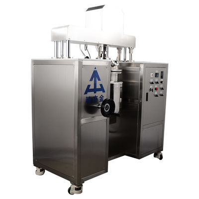 380V 6.5KW Línea de producción de lápiz labial máquina de desespumación de vacío de calefacción