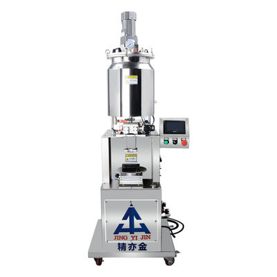 Máquina de llenado de máscara con doble cabeza Máquina de llenado vertical Calificación cuantitativa