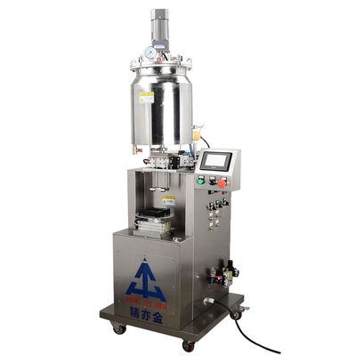 Máquina de llenado de máscara con doble cabeza Máquina de llenado vertical Calificación cuantitativa