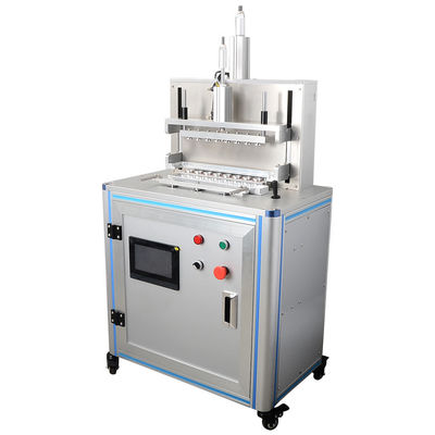 Línea de producción de lápiz labial completa - Máquina automática de liberación de lápiz labial con 8 agujeros de silicona completa