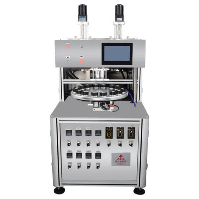 Máquina de llenado de frascos de crema de doble color con motor de CA