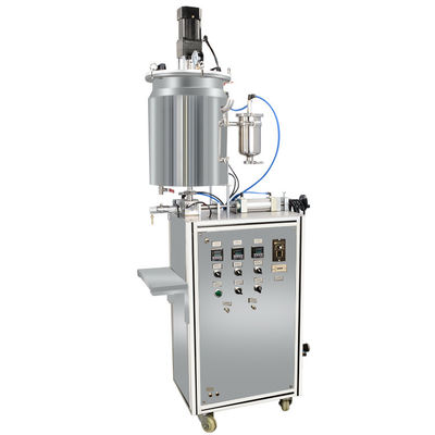 Línea de producción de lápiz labial Máquina de llenado de lápiz labial vertical a presión para llenado cuantitativo