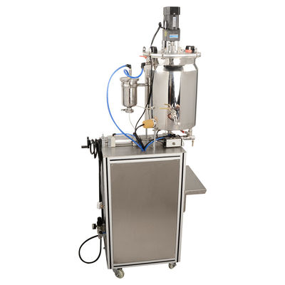 Línea de producción de lápiz labial Máquina de llenado de lápiz labial vertical a presión para llenado cuantitativo
