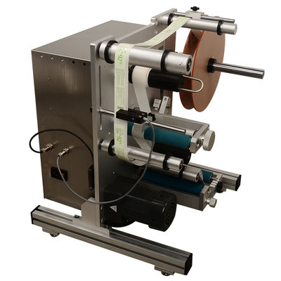 Máquina de etiquetado de botellas semiautomática de 220V 50Hz 30-600pcs / min