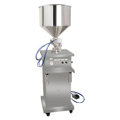 Máquina de llenado de crema cosmética almohadilla de aire cuantitativa BB máquina de llenado de heladas neumática