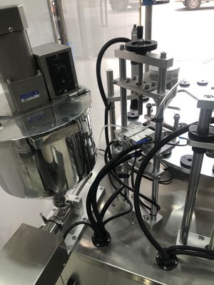 SUS304 Máquina de llenado de plato giratorio de línea de producción automática personalizada Eyeliner