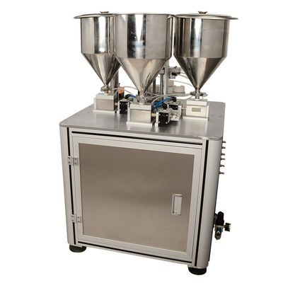 Máquina de llenado de crema de BB de tres colores 65dB 20L/min 800W