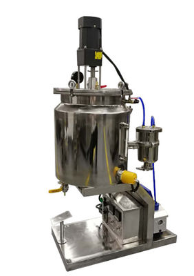 Máquina de llenado de lápiz labial a presión de 20L con calefacción automática completa