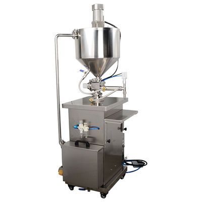 Máquina de llenado de agua de circulación con calefacción Pneumática
