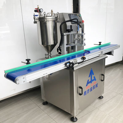 Máquina de llenado cuantitativo de esmalte de uñas y pegamento para esmalte de uñas con una sola cabeza