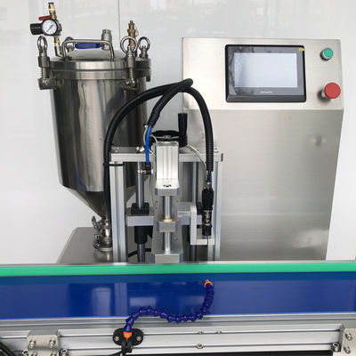 Máquina de llenado cuantitativo de esmalte de uñas y pegamento para esmalte de uñas con una sola cabeza