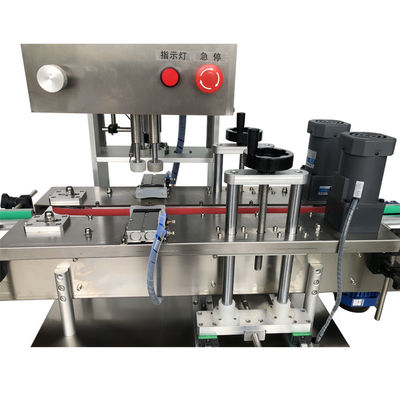 Servo automático Máquina de tapado de botellas de plástico de alta velocidad Máquina de tapado de servo automático completo 20-50 pcs / min