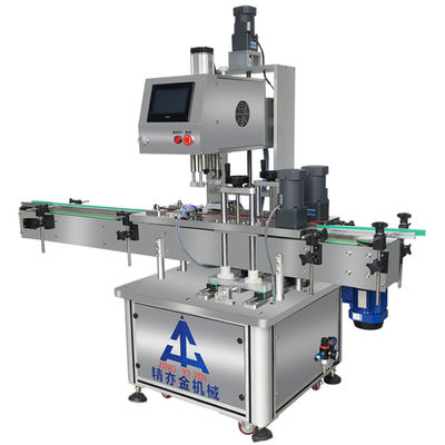 Muchos tipos de botellas Servo Capping Machine Automático Botella Capper 20-50 Pcs / Min