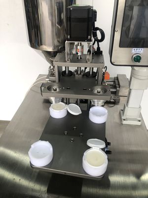 Método de inyección cuantitativa de la máquina de llenado de crema BB de cojín de aire de un solo color