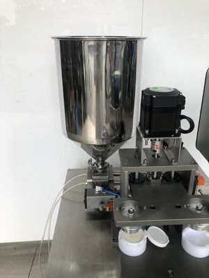 Método de inyección cuantitativa de la máquina de llenado de crema BB de cojín de aire de un solo color