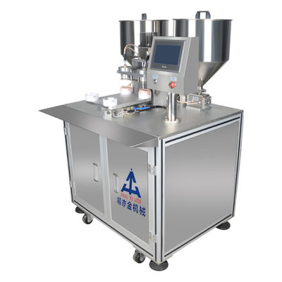 Doble color/Tres colores Air Cushion Crema de aire acondicionado Máquina de llenado SUS304 1020Pcs/h
