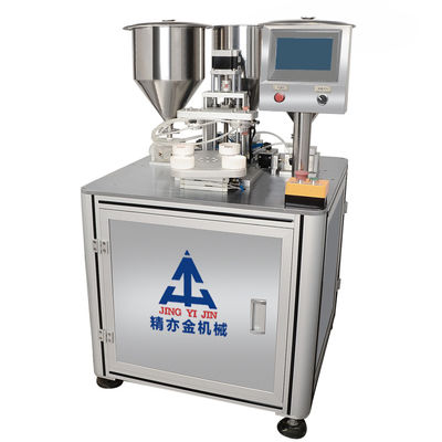 Método de inyección cuantitativo de tres colores almohadilla de aire crema de aire acondicionado máquina de llenado SUS304 1020Pcs/h