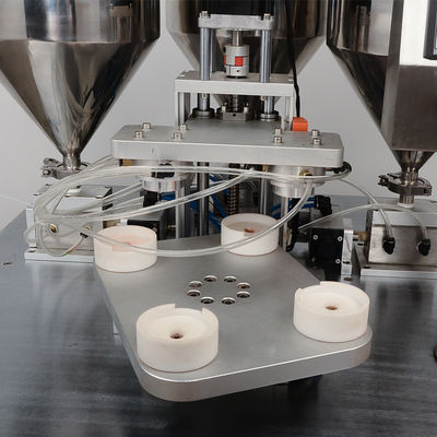 Método de inyección cuantitativo de tres colores almohadilla de aire crema de aire acondicionado máquina de llenado SUS304 1020Pcs/h