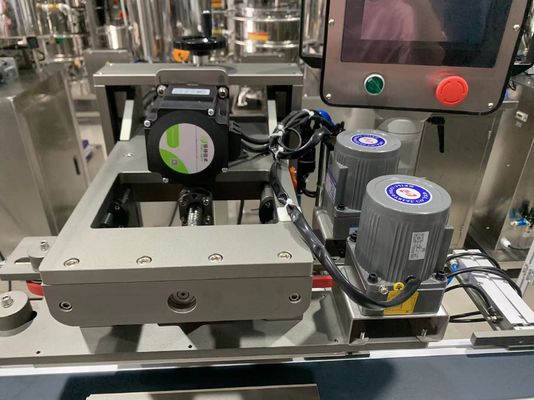 Línea de producción de lápiz labial lápiz labial de adhesivo solidificante máquina de hilado de tubos 1300 * 400 * 1300mm