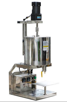 Máquina simple de llenado de lápiz labial caliente 20L Máquina de llenado de lápiz labial de aluminio