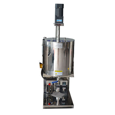Máquina simple de llenado de lápiz labial caliente 20L Máquina de llenado de lápiz labial de aluminio