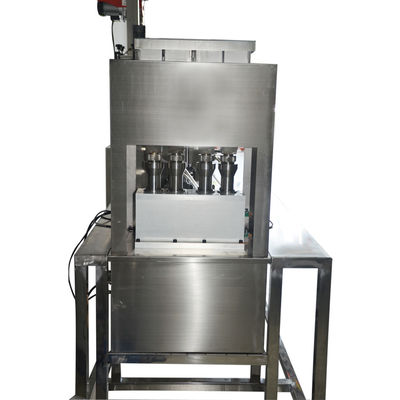 Máquina de llenado de productos con patrón multicolor