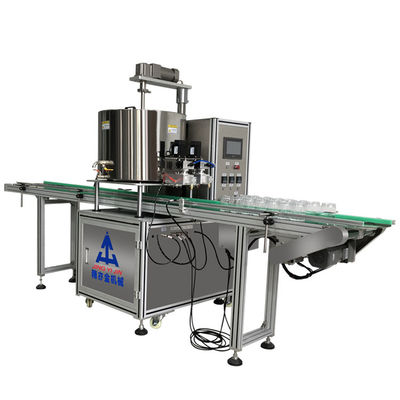 Máquina de llenado caliente con crema y aceite 80L de doble cabeza de engranaje