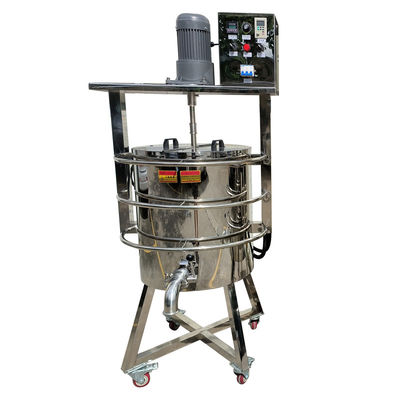 50L máquina de calentamiento y mezclado 50L lápiz labial materia prima batería de agitación y fusión