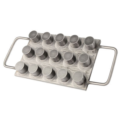 15 agujeros máquina de prensado de polvo puede Presionar 15pcs Eyeshadow una vez