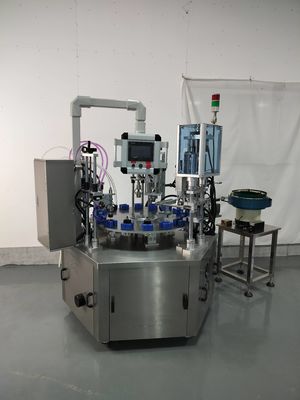 Máquina automática de llenado de perfumes con motor de CA